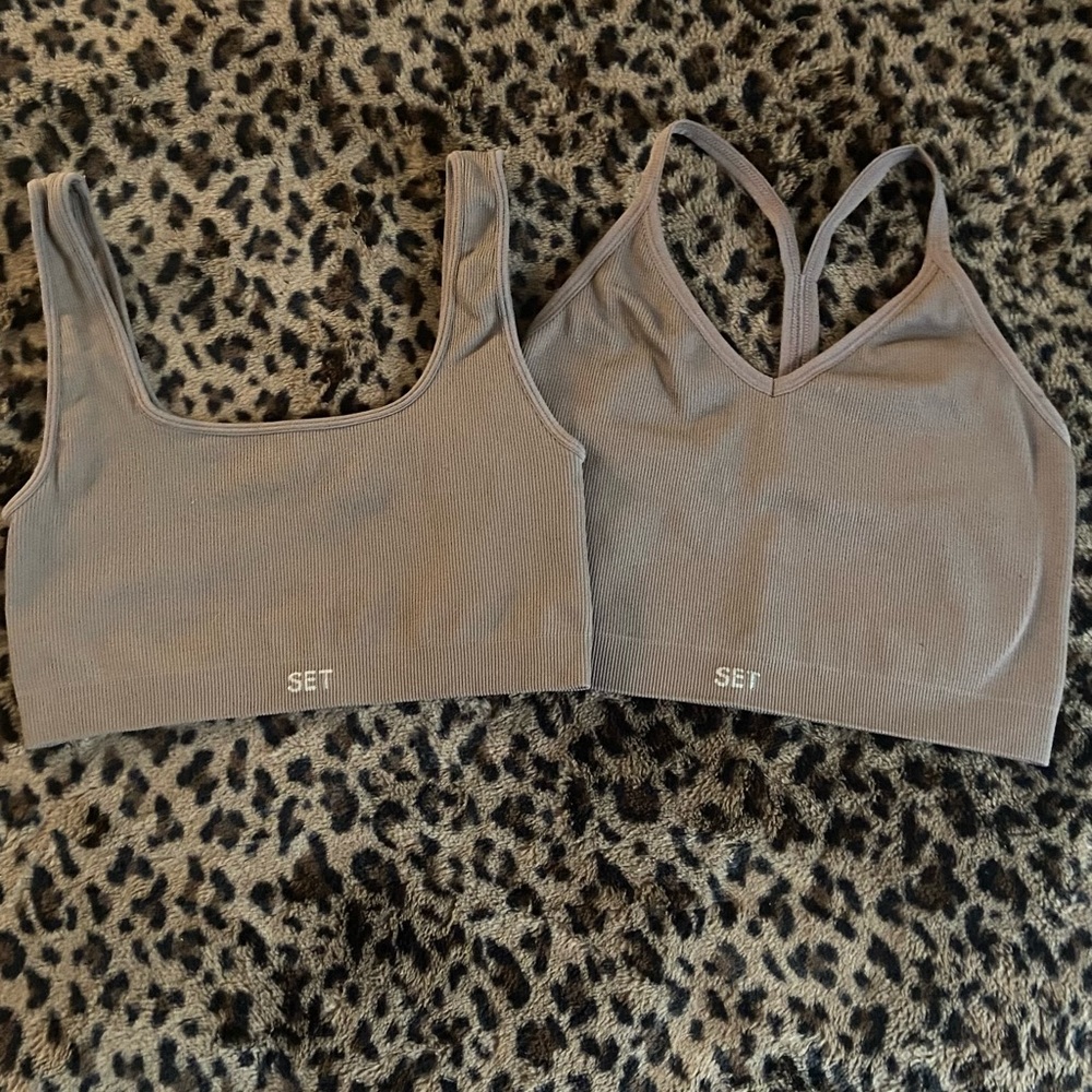 Set Active Pepper Sculptflex Tops M/L *two tops*